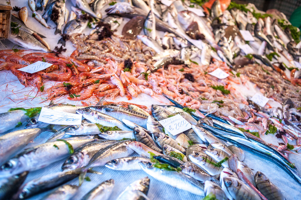 Marché aux poissons, Catane